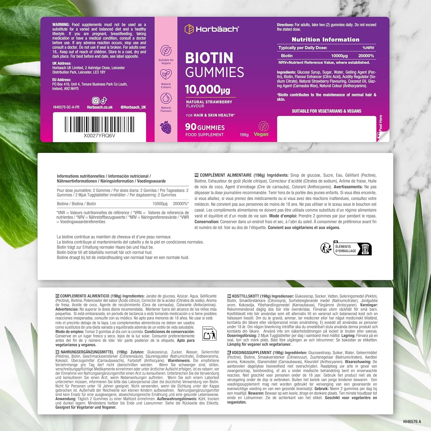 Gomitas de Biotina