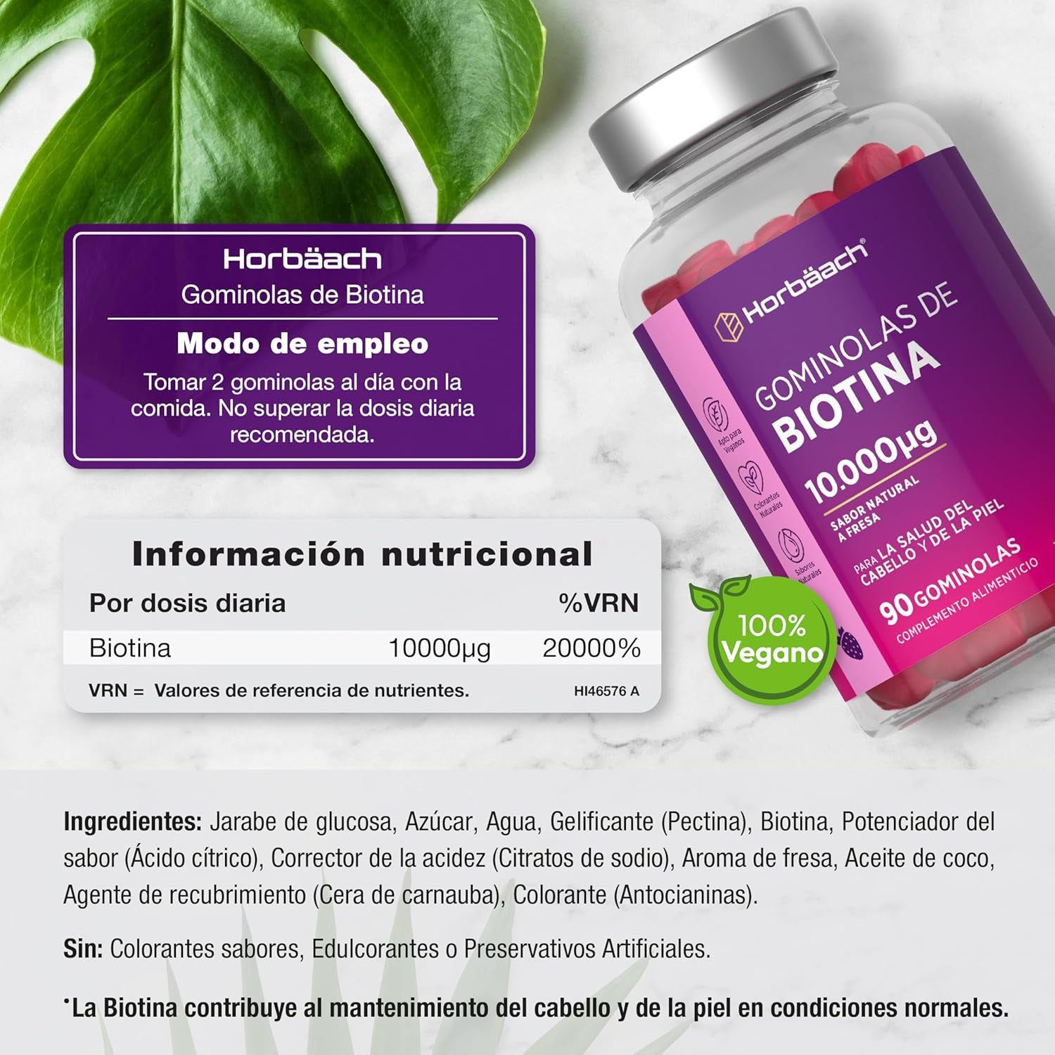 Gomitas de Biotina