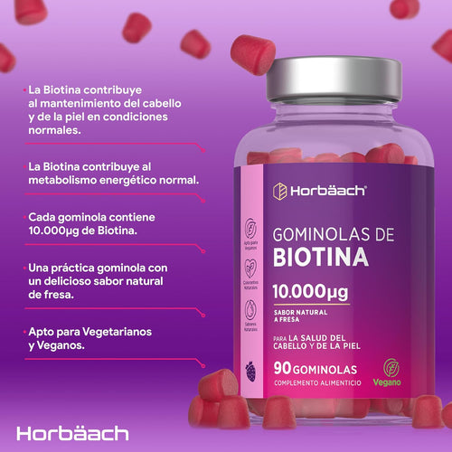 Gomitas de Biotina